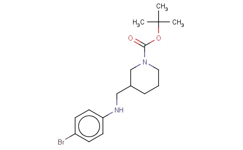 1-BOC-3-[(4-BROMO-PHENYLAMINO)-METHYL]-PIPERIDINE